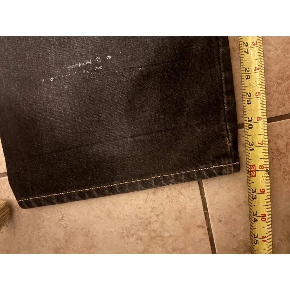 Ecko Unltd. Baggy Carpenter Jeans Vintage, Size 40, Wide-Leg, Faded Black